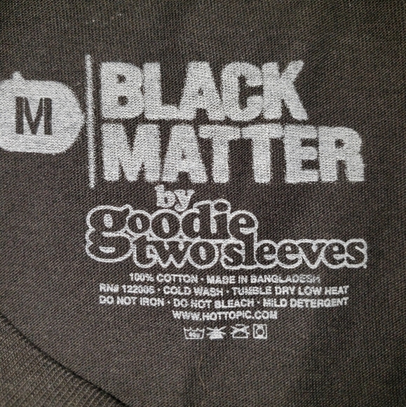 New Hot Topic Black Matter Not Today Satan Shirt - Picture 3 of 3